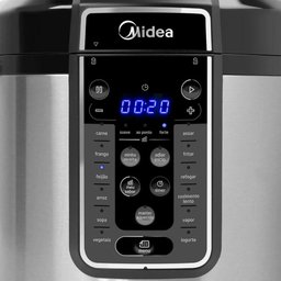 Panela Elétrica Midea de Pressão MasterSteam 6L Inox - 127V - 4