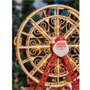 Ver imagem 4 de Roda Gigante Natal Natalina Iluminaçao Led Som Movimento Cenario Luxo Musica Decoraçao Festa Mesa Tr