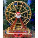 Ver imagem 5 de Roda Gigante Natal Natalina Iluminaçao Led Som Movimento Cenario Luxo Musica Decoraçao Festa Mesa Tr