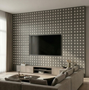 Ver imagem 5 de Kit 20 Placas 3d Vazadas em Mdf Painel Decorativo Premium
