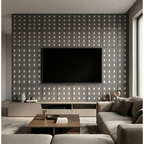 Kit 20 Placas 3d Vazadas em Mdf Painel Decorativo Premium