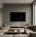 Ver imagem 1 de Kit 20 Placas 3d Vazadas em Mdf Painel Decorativo Premium