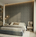 Ver imagem 2 de Kit 20 Placas 3d Vazadas em Mdf Painel Decorativo Premium