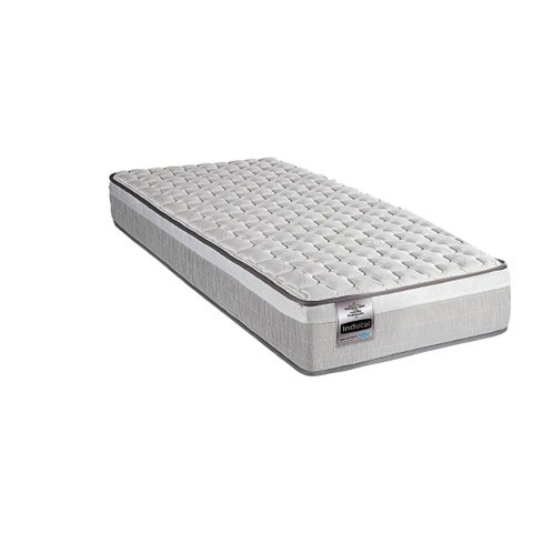 Colchão Solteirão Hanover 96x203cm Molas Ensacadas Softgel Inducol Cr447b Branco/cinza