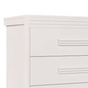 Ver imagem 3 de Cômoda para Quarto 5 Gavetas Grande Branco Paris Fênix