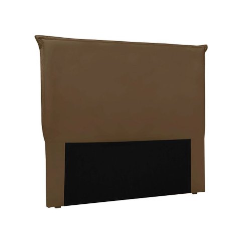 Cabeceira Solteiro 90cm Luna Suede Caramelo - Lucadi Home