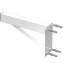 Ver imagem 6 de Mf Multiforma - 5 Suportes Pia Parafusar Bancada Aparador 30 Cm Branco