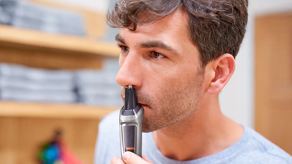 Aparador de Pelos Multifuncional Philips Mg3713 6 em 1:prata/preto/bivolt - 9
