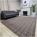 Ver imagem 4 de Tapete Carpete Sala Quarto Elegante Geométrico 2,00 X 3,00 Titulo Cor Marrom