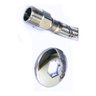 Engate Flexível Inox Água Quente Macho Femea 40cm - 2 Unid. - 4