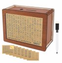 Ver imagem 2 de Cofre Caixa Dinheiro Wood Box Japones Kakebo Desafio Nat