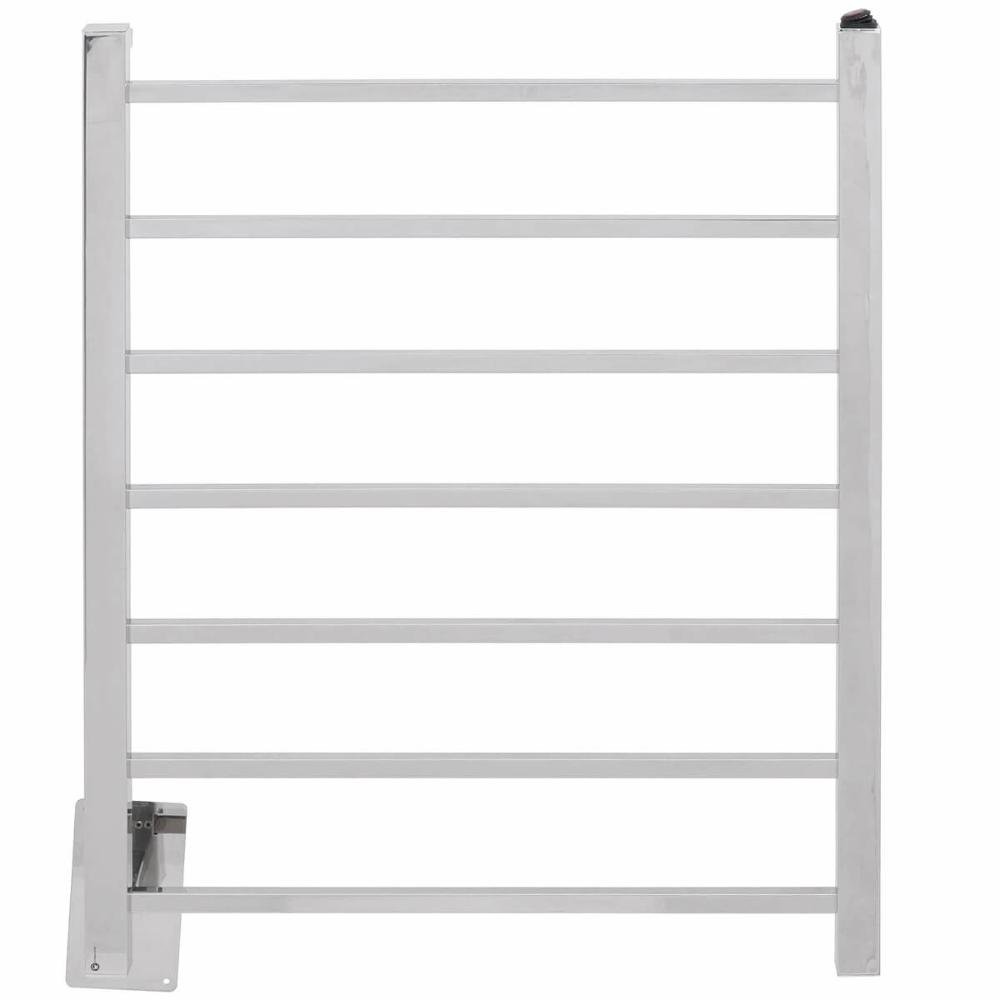 Toalheiro Térmico Quada Fio Oculto Bivolt Crismoe Secador de Toalhas Elétrico Aquecido Inox - 10