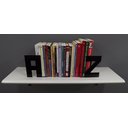 Ver imagem 3 de Aparador de Livros, CD e DVD Médio Modelo AZ Preto ALL STYLE