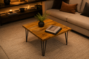 Ver imagem 3 de Mesa de Centro Rustique Quadratta