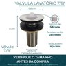 Valvula Inox 7/8 Inox Banheiro Ralo Pia 3cm Não É Cromado - 2