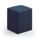 Ver imagem 3 de Kit 2 Poltronas Vênus Detalhada com Puff Izar Suede Azul Marinho Aradecor