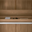 Ver imagem 5 de Guarda-roupa Casal Buriti 231,6cm 6 Portas 4 Gavetas Santos - Jatobá/areia