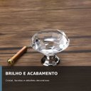 Ver imagem 3 de Kit 4 Puxadores de Cristal 30 mm Gaveta Móveis