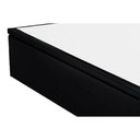 Ver imagem 5 de Cama Box Baú Casal Universal Suede Black (138x188x35) - Costa Rica