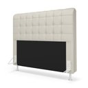 Ver imagem 2 de Cabeceira Rana 160 / Couro Bege