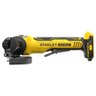 Esmerilhadeira Angular Brushless 4-1/2" 20v Max Sbg700-b2 - Stanley - 2