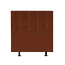 Ver imagem 1 de Cabeceira Estofada Cama Box Solteiro 90cm Espanha Suede Terra Cota- Mabe Magazine