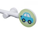 Ver imagem 1 de Kit Varão de Cortina 19mm 200cm Kids Carro Belchior