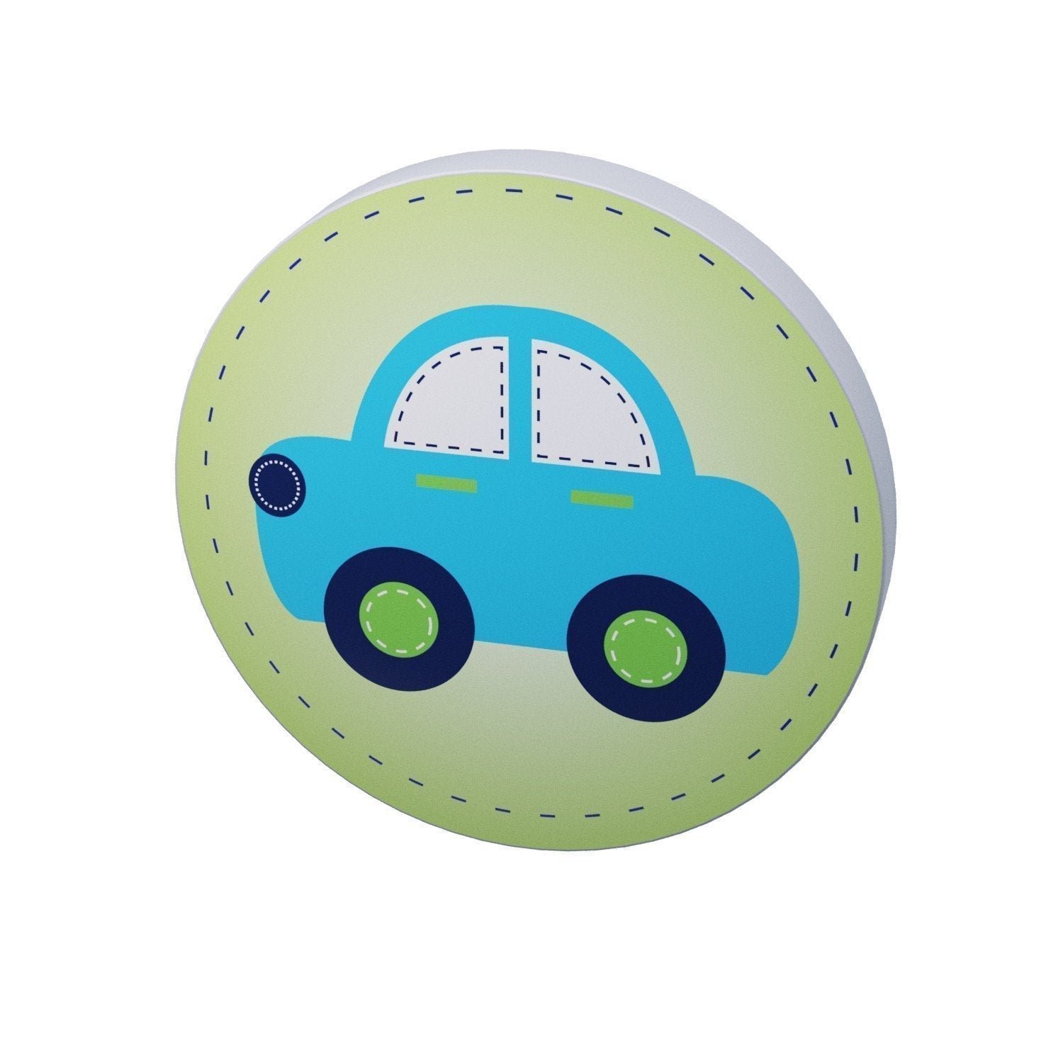 Kit Varão de Cortina 19mm 200cm Kids Carro Belchior - 3