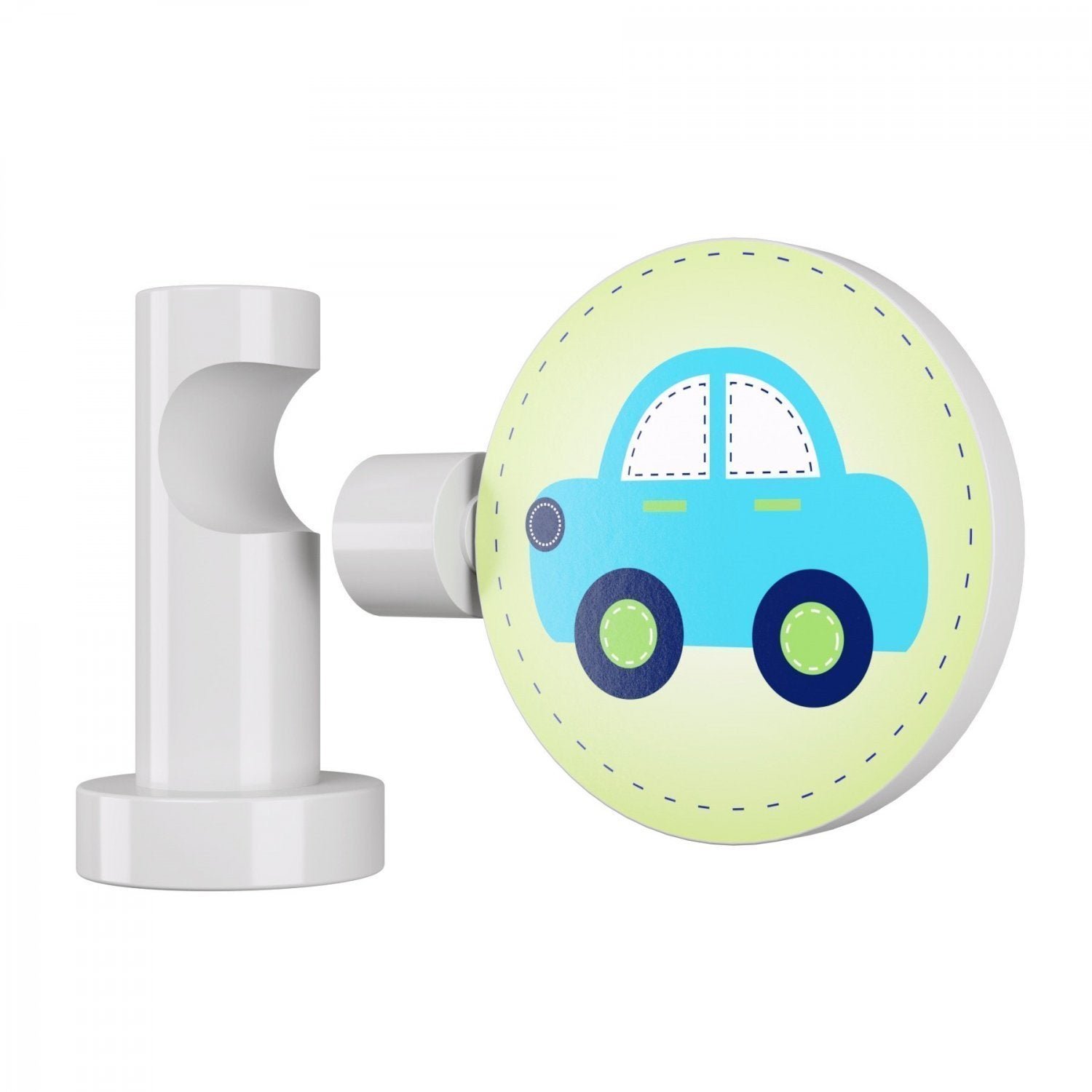 Kit Varão de Cortina 19mm 200cm Kids Carro Belchior - 2
