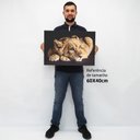 Ver imagem 2 de Quadro Decorativo em Canvas Filhote do Predador - Chassi - 60 x 40cm