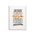 Ver imagem 3 de Kit 2 Placas MDF Religioso Frases Fé Esperança Amor A4 FE10