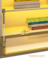 Ver mais imagens de Rack Nicho Suspenso Led Reflecta 3 Porta Matiz 2150 Offwhite