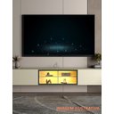 Ver imagem 2 de Rack Nicho Suspenso Led Reflecta 3 Porta Matiz 2150 Offwhite