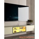 Ver imagem 7 de Rack Nicho Suspenso Led Reflecta 3 Porta Matiz 2150 Offwhite