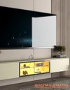 Ver imagem 7 de Rack Nicho Suspenso Led Reflecta 3 Porta Matiz 2150 Offwhite
