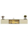 Ver imagem 4 de Rack Nicho Suspenso Led Reflecta 3 Porta Matiz 2150 Offwhite