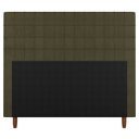 Ver imagem 3 de Cabeceira Cama Box Casal King Size Parisis 195cm Suede Marrom - Abmaza
