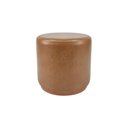 Ver imagem 2 de Puff Redondo Decorativo Premium Madeira Maciça Resistente Sala Luxo Talento Móveis