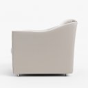 Ver imagem 4 de Kit 02 Poltronas Milla Decorativa no Courino 04 Cores - Bege