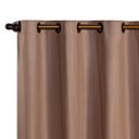 Ver imagem 3 de Cortina Daily Varão 1,5m Blackout PVC 2,20MX1,30m Sala Quarto Avelã