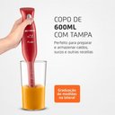 Ver imagem 5 de Mixer Pratic Mondial Vermelho 200w 127v - M-15-r