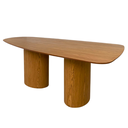 Ver imagem 3 de Mesa de Jantar Orgânica Duo 140x90cm Freijó Modelar Moveis