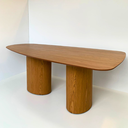 Ver imagem 4 de Mesa de Jantar Orgânica Duo 140x90cm Freijó Modelar Moveis