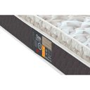 Ver imagem 3 de Cama Box Casal: Colchão Molas Ensacadas Castor Pocket Class Híbrido + Base Crc Suede Black(138x188