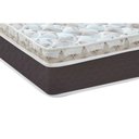 Ver imagem 2 de Cama Box Casal: Colchão Molas Ensacadas Castor Pocket Class Híbrido + Base Crc Suede Black(138x188