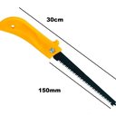 Ver imagem 3 de Serrote Gesso Serra Gesseiro Drywall Alicate Plantas Galhos Manual Multiuso 29cm Lâmina Aço