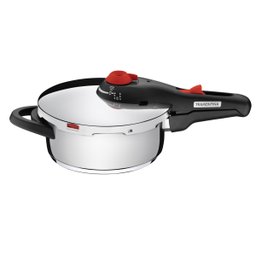 Panela de Pressão Tramontina Solar em Aço Inox Fundo Triplo com 5 Dispositivos de Segurança 22 cm 3  - 1