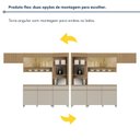 Ver imagem 7 de Cozinha Completa Modulada 4 Peças 5 Portas 3 Gavetas 100% MDF Mista