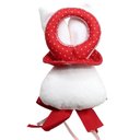 Ver imagem 4 de Kit 2 Pendente Páscoa Coelho para Porta Trinco Enfeite 23cm
