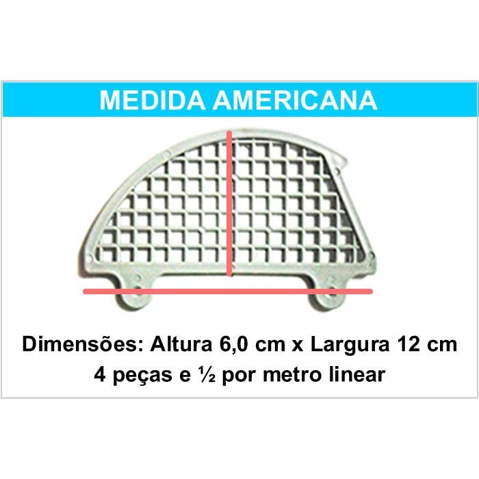 Passarinheira telha Americana Kit 12 metros Multicap Passarinheira - 8